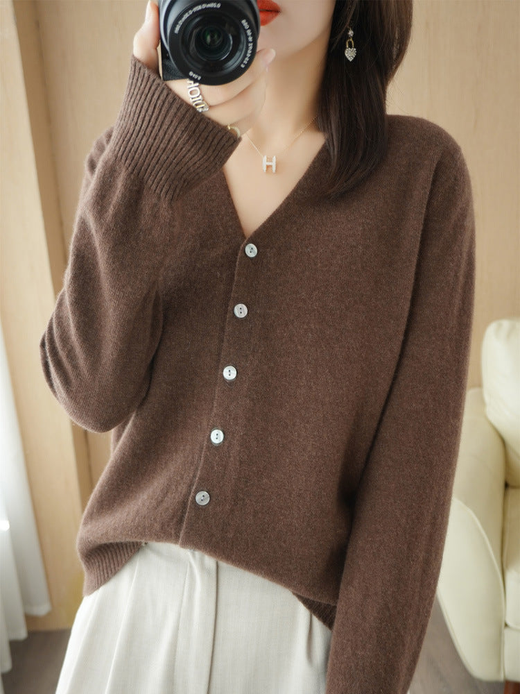 Image of Danielle | Women's Button-Down Long Sleeve Cardigan