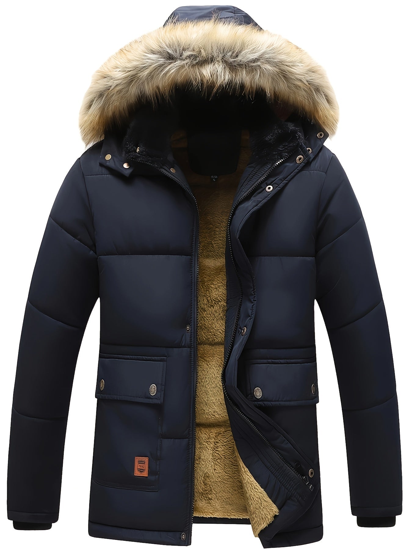 Image of David | Men's Hooded Puffer Jacket