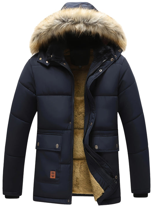 Image of David | Men's Hooded Puffer Jacket
