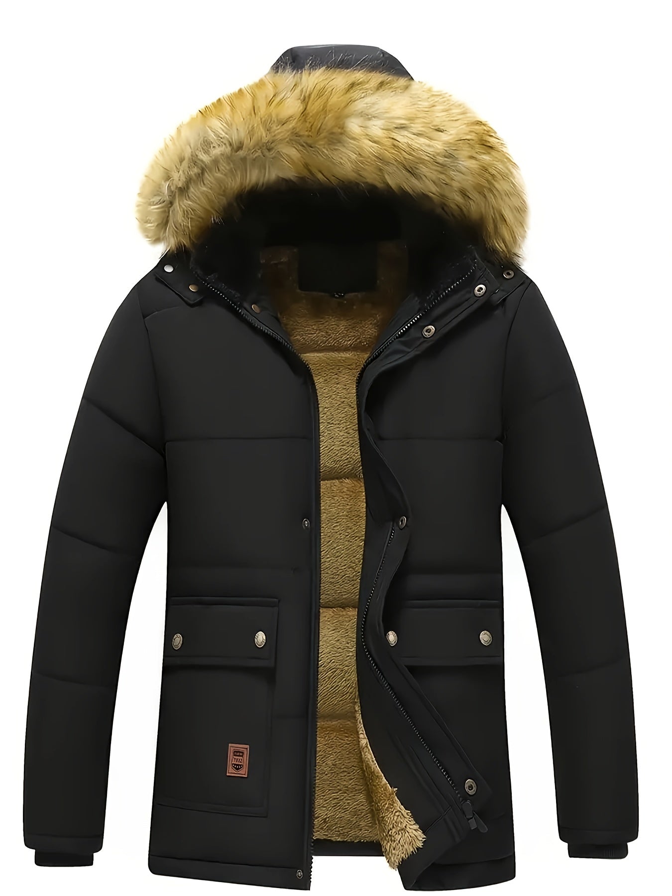 Image of David | Men's Hooded Puffer Jacket