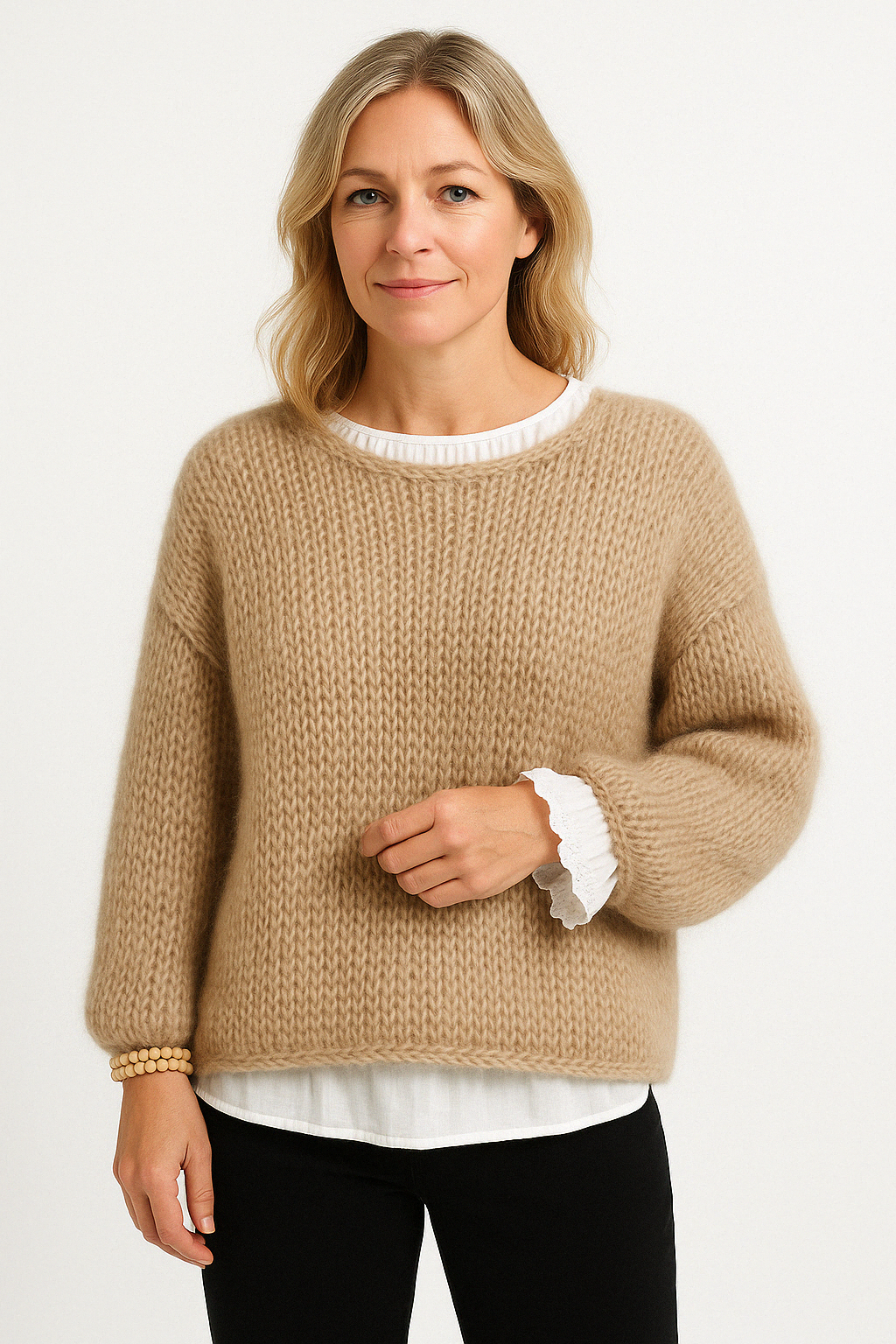 Image of Dawn | Women's Oversized Crew Neck Sweater
