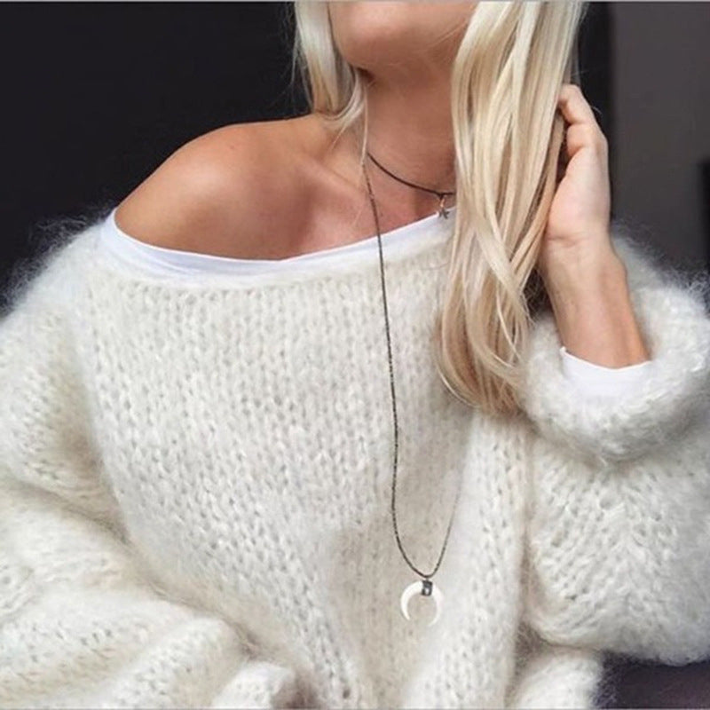 Image of Dawn | Women's Oversized Crew Neck Sweater