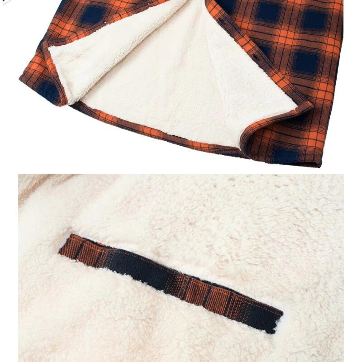 Image of Dawson | Men's Sherpa Lined Plaid Jacket