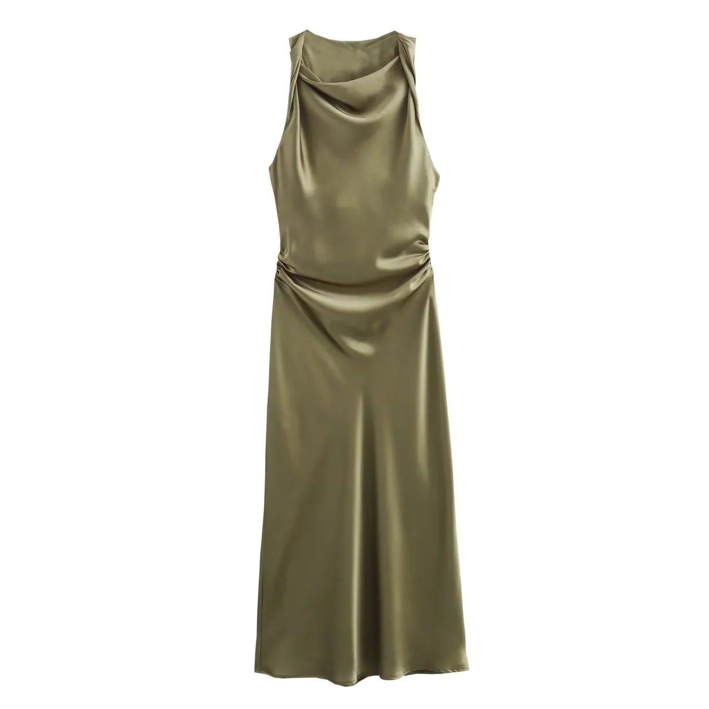 Image of Destiny | Women's Sleeveless Midi Dress