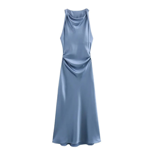 Image of Destiny | Women's Sleeveless Midi Dress