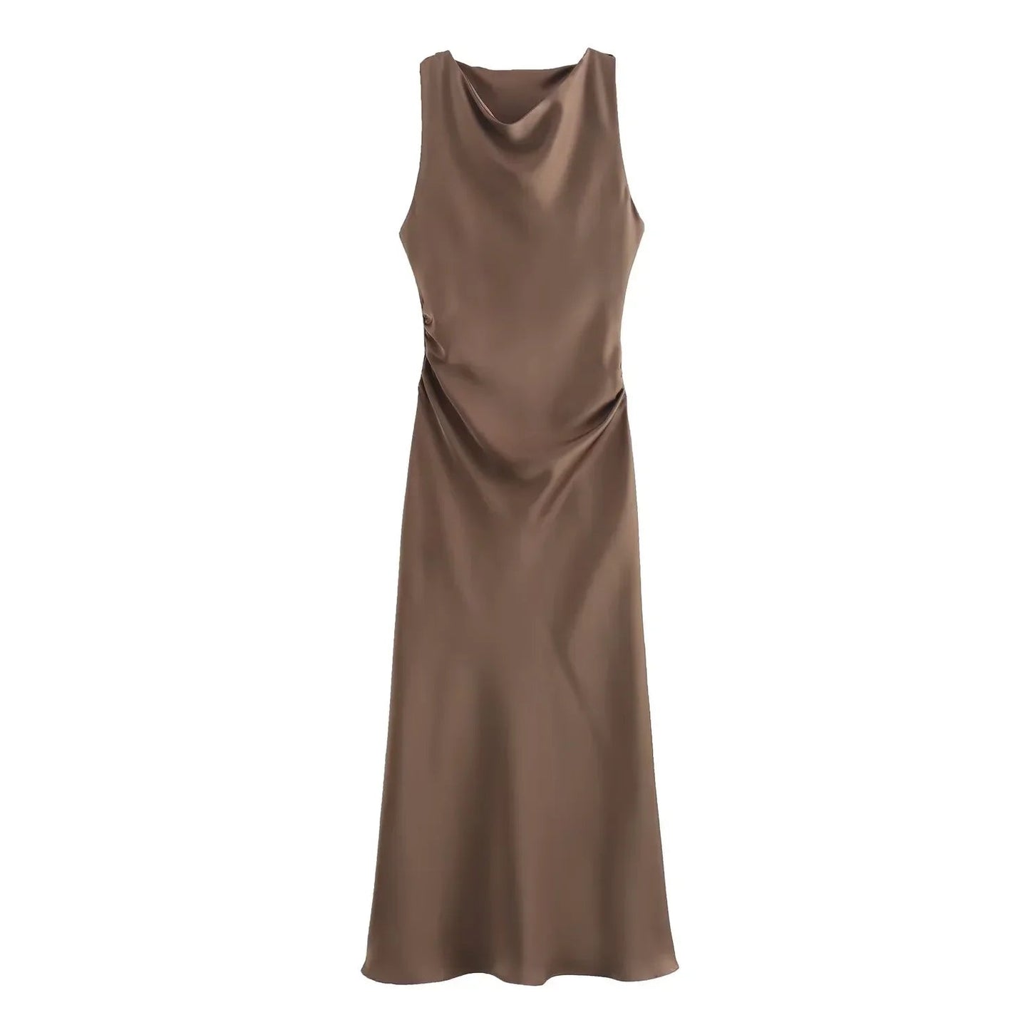 Image of Destiny | Women's Sleeveless Midi Dress