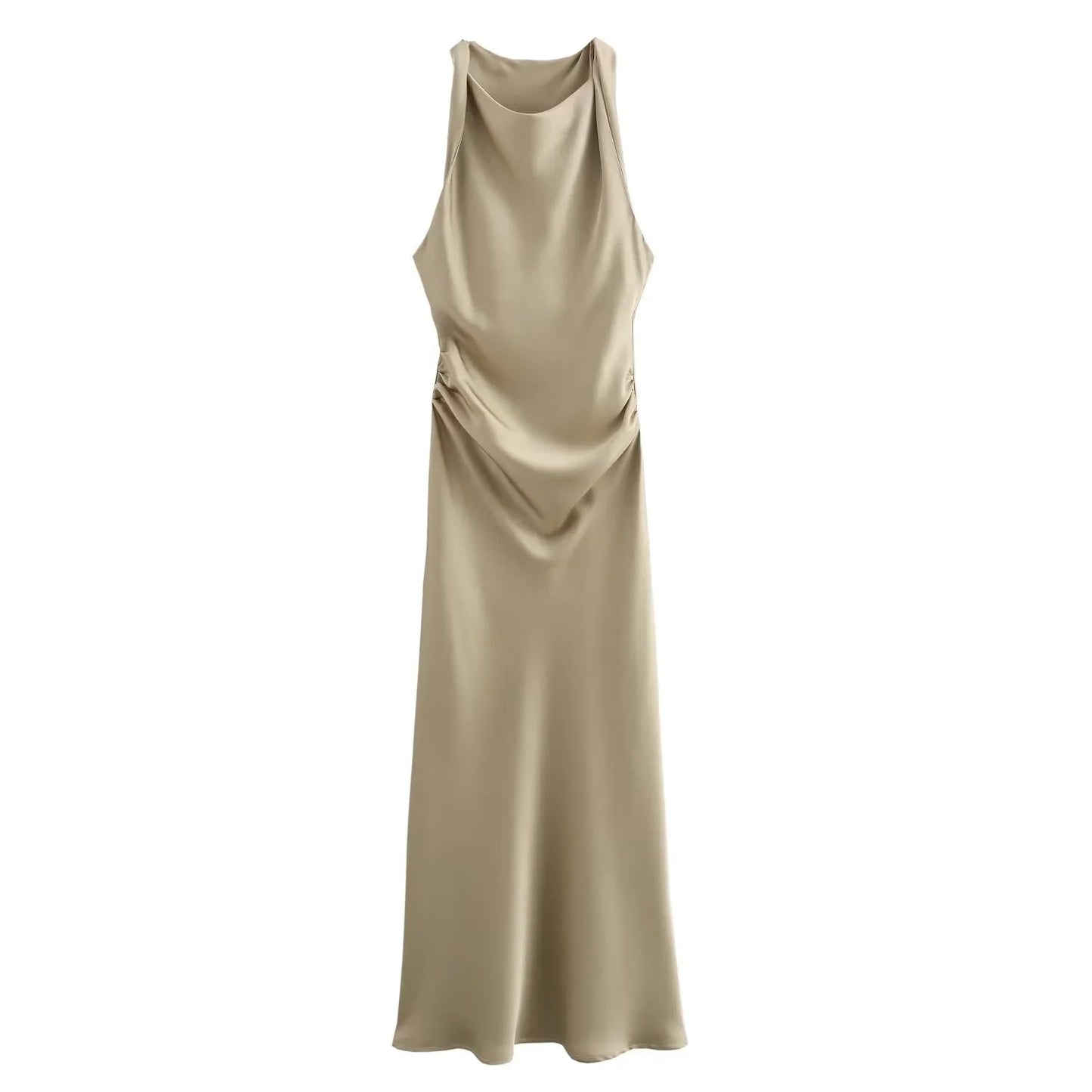 Image of Destiny | Women's Sleeveless Midi Dress