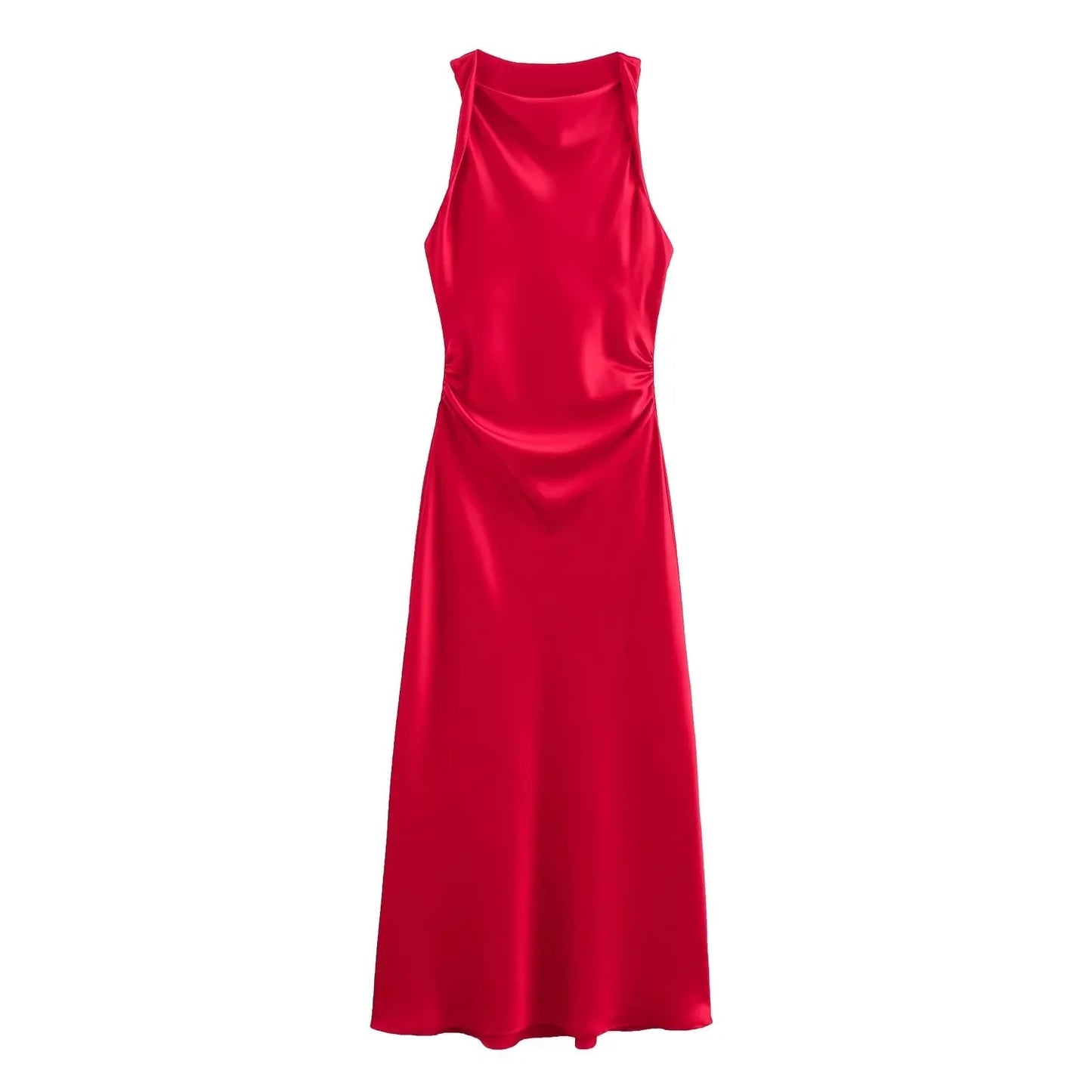 Image of Destiny | Women's Sleeveless Midi Dress