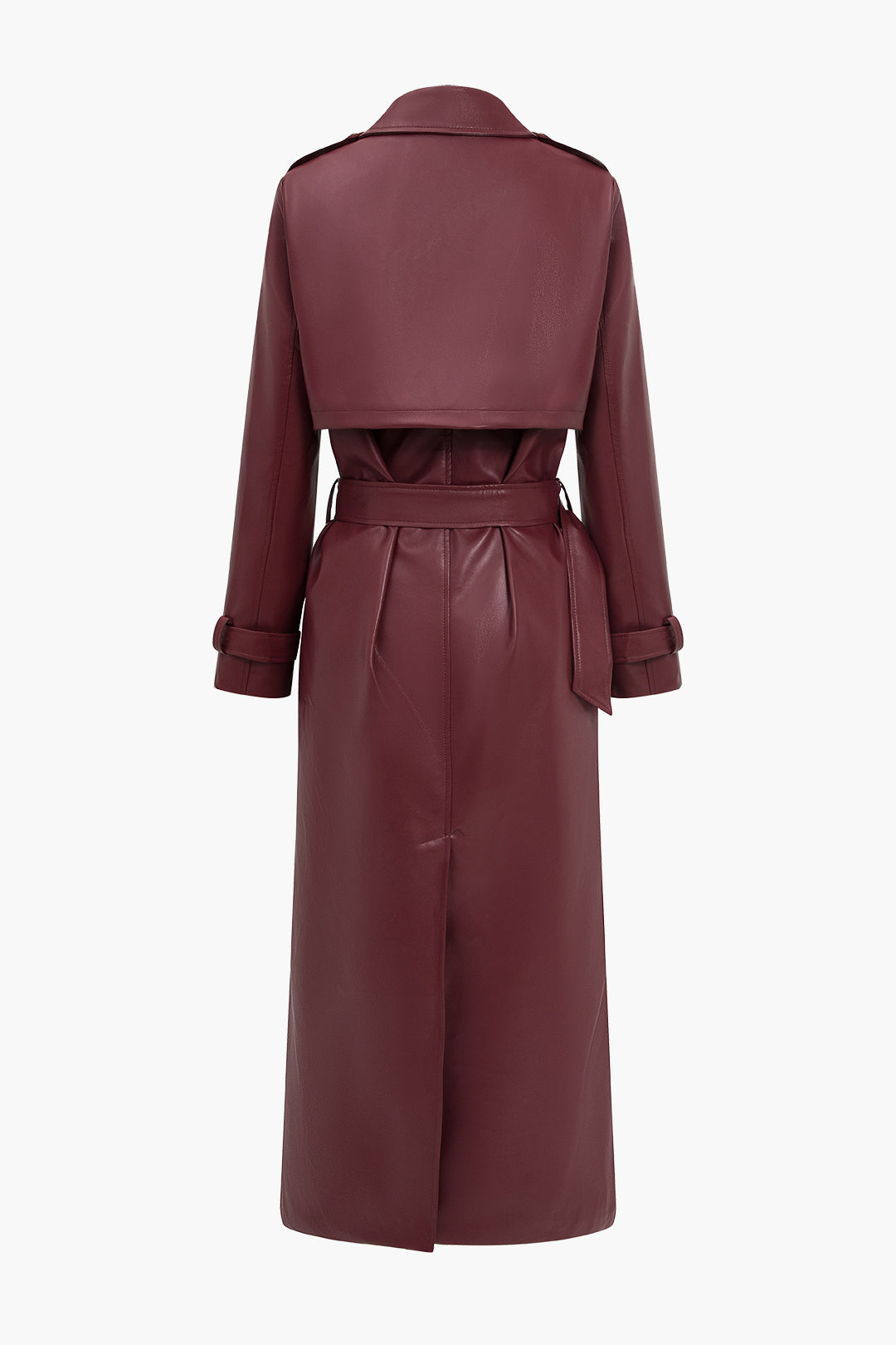 Image of Diane | Women's Long Belted Trench Coat