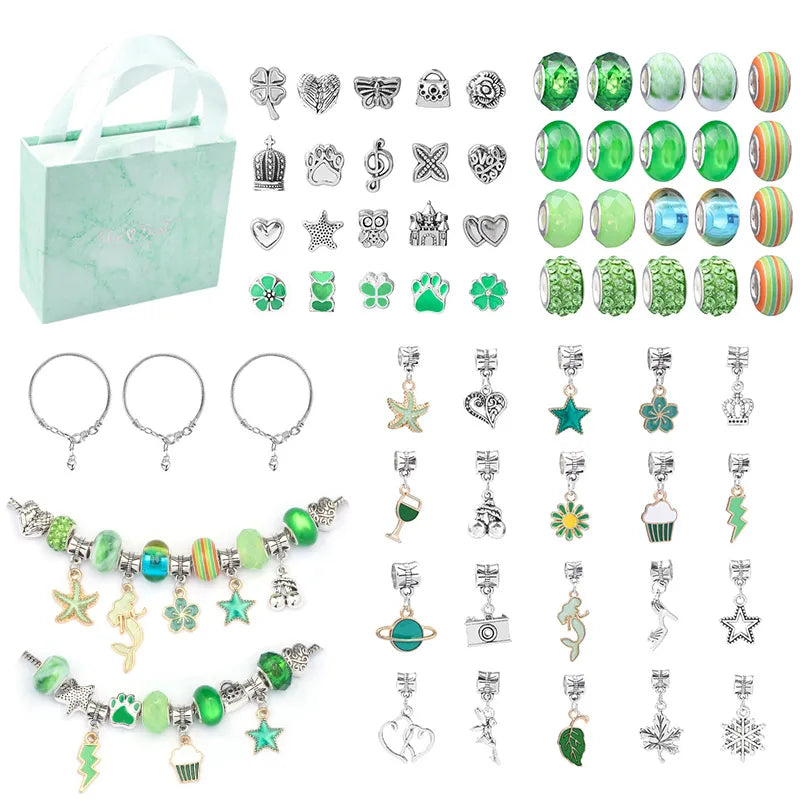 DIY Christmas Advent Calendar Bracelet Set