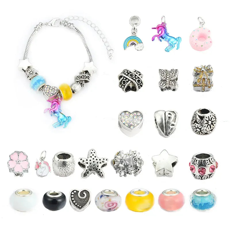 DIY Christmas Advent Calendar Bracelet Set