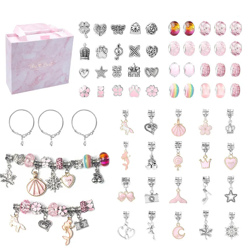 DIY Christmas Advent Calendar Bracelet Set