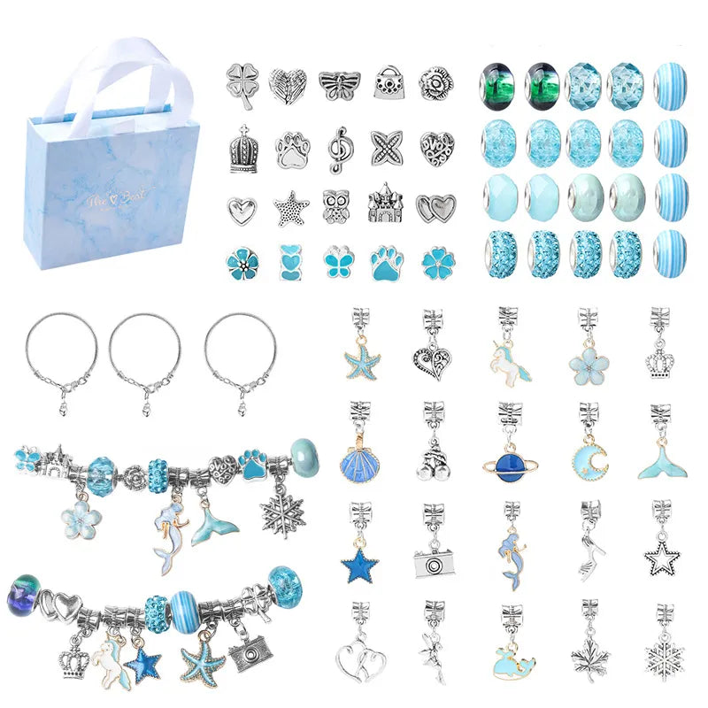 DIY Christmas Advent Calendar Bracelet Set