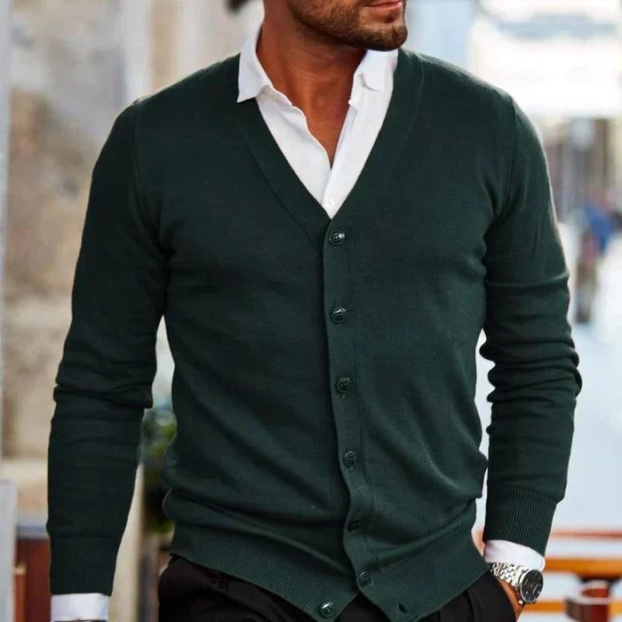 Image of Dominic | Men's Button-Down Cardigan
