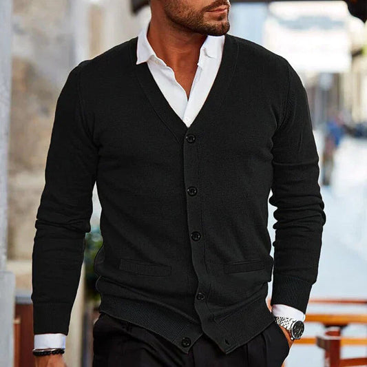 Image of Dominic | Men's Button-Down Cardigan