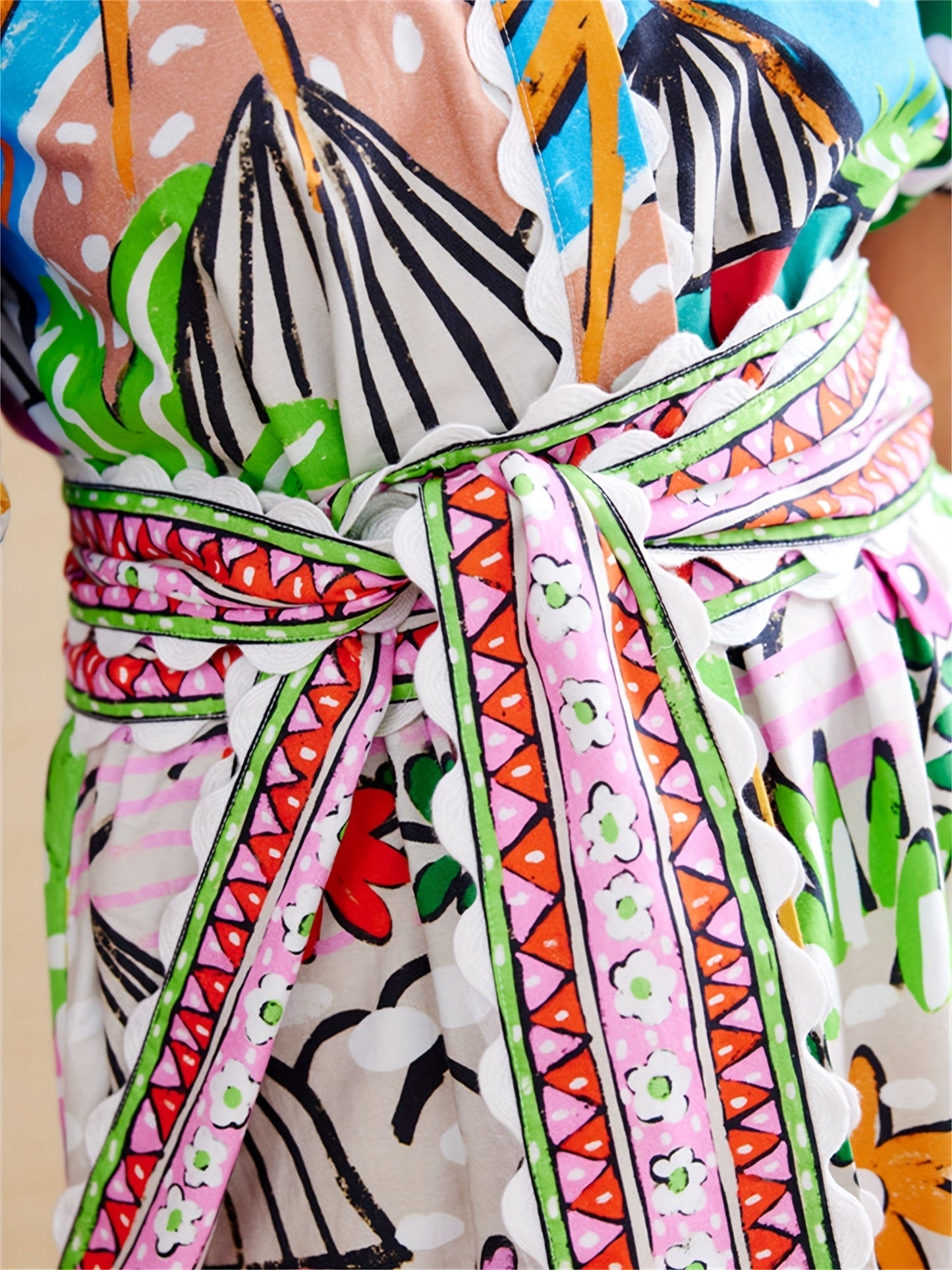 Image of Donna | Women's Short Sleeve A-Line Midi Dress