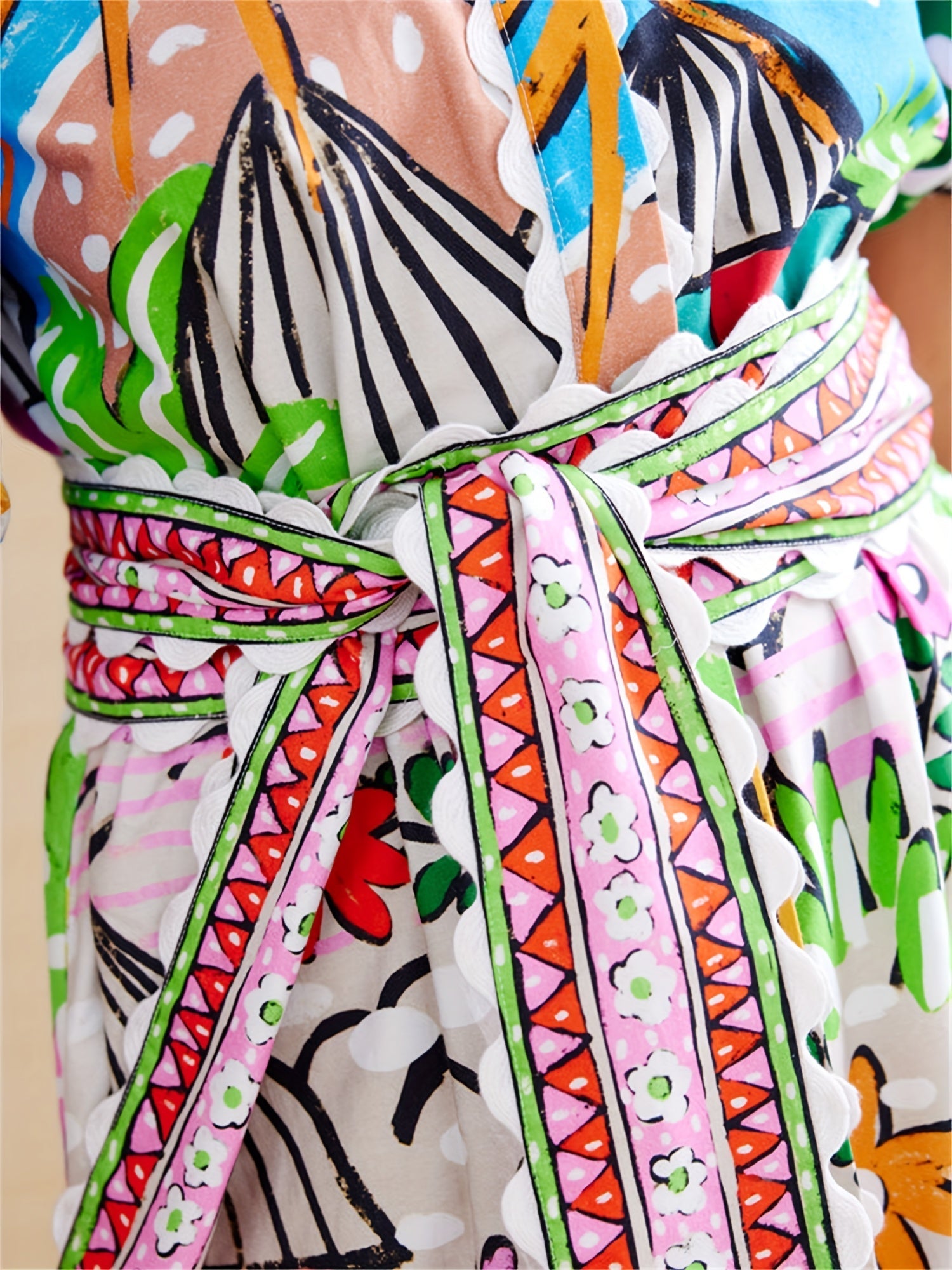 Image of Donna | Women's Short Sleeve A-Line Midi Dress