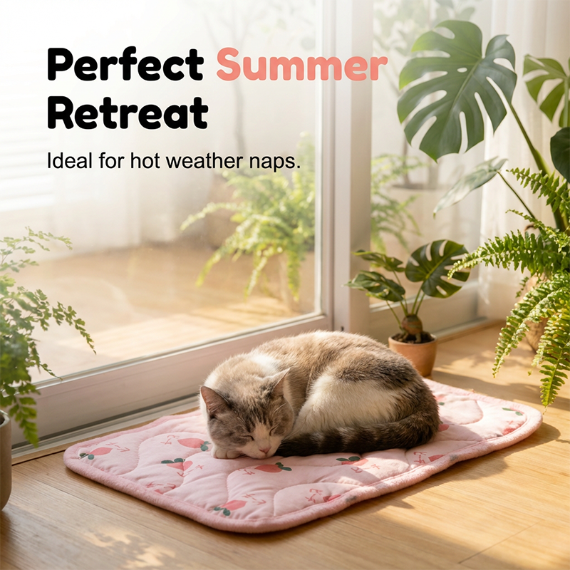 Double-Sided Pet Cooling Mat for Dogs & Cats