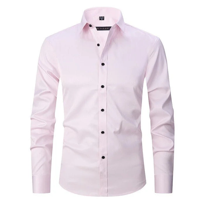 Image of Douglas | Men's Slim Fit Button-Down Dress Shirt