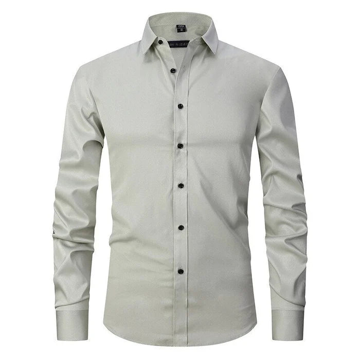 Image of Douglas | Men's Slim Fit Button-Down Dress Shirt