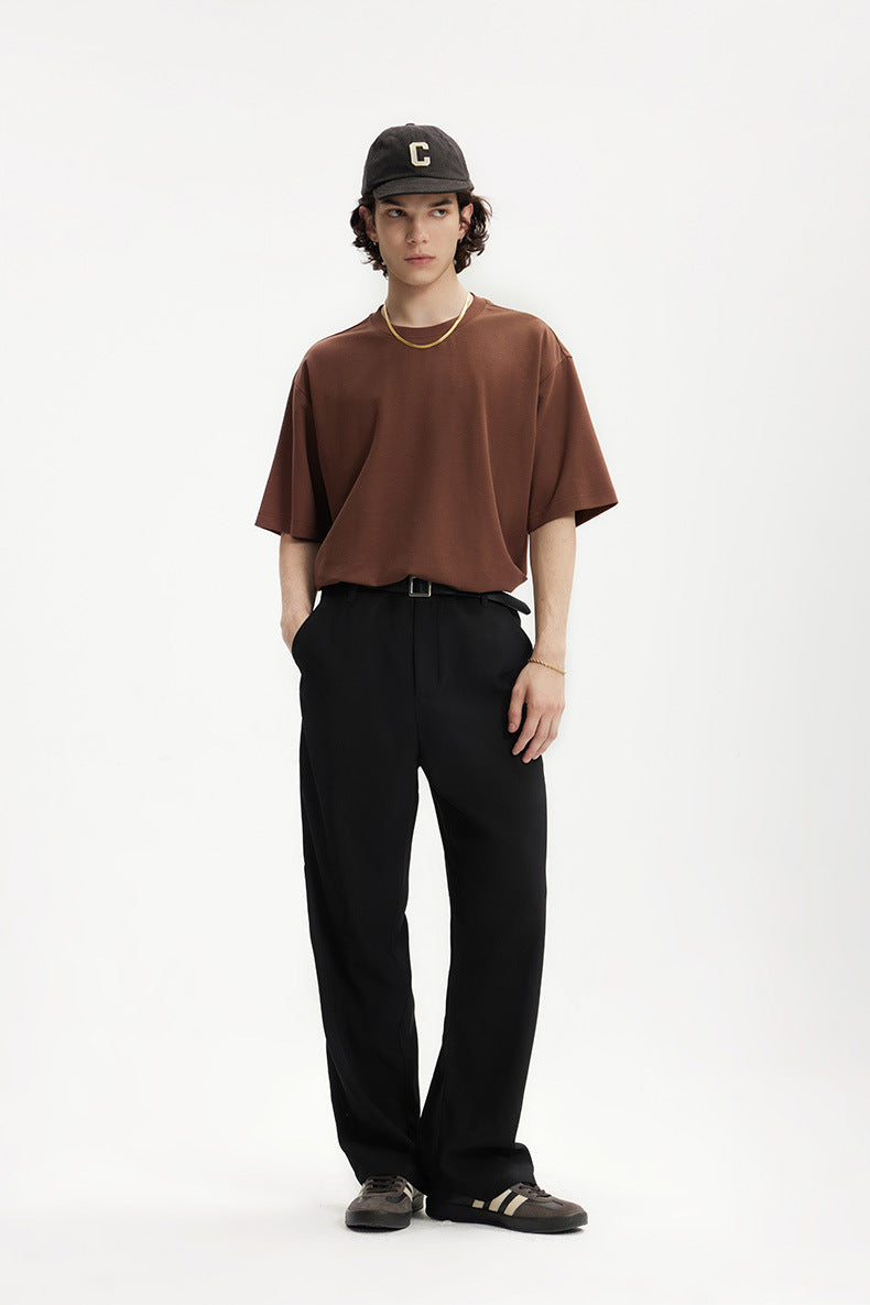 Image of Douglas | Men's Wide Leg Dress Pants