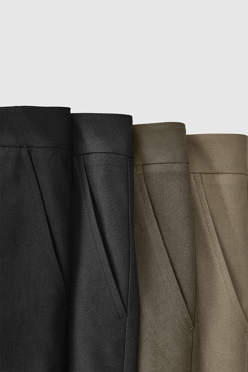 Image of Douglas | Men's Wide Leg Dress Pants