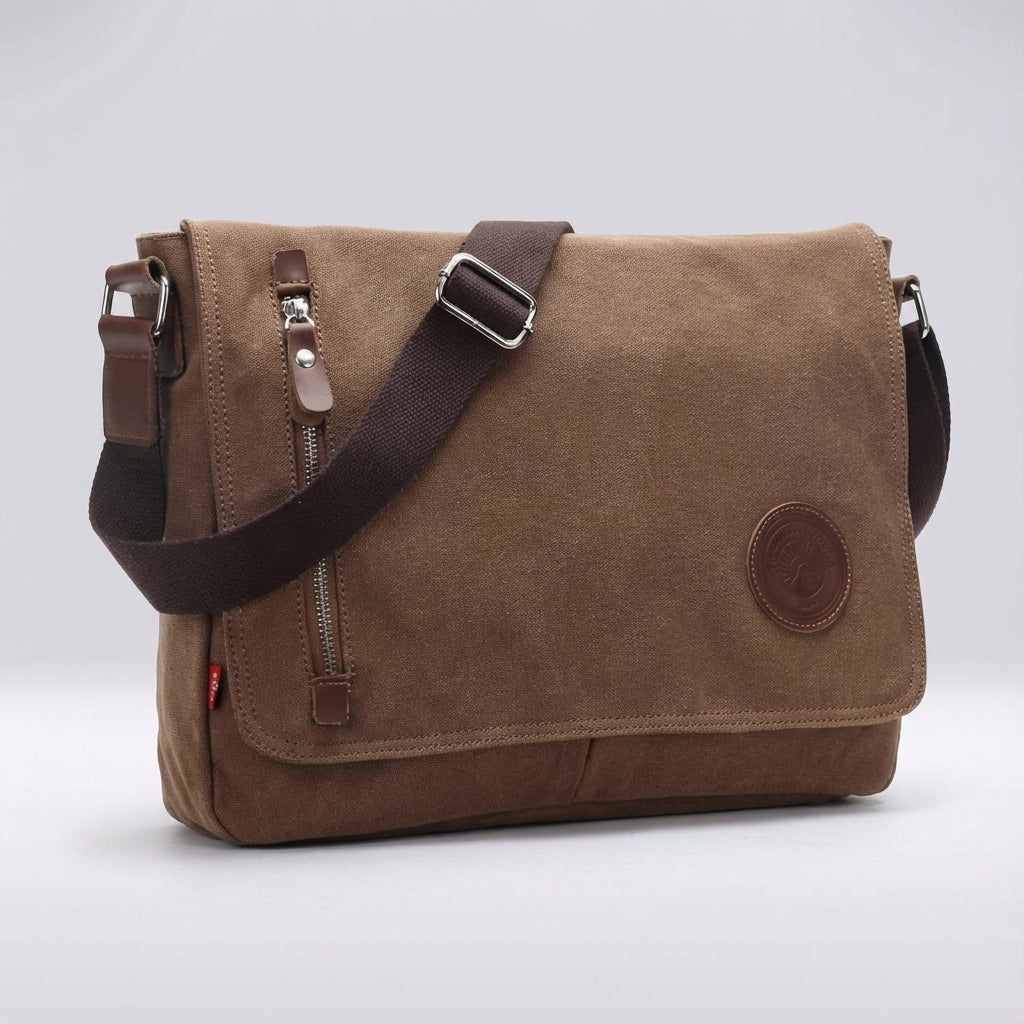 Durable Canvas Shoulder Bag