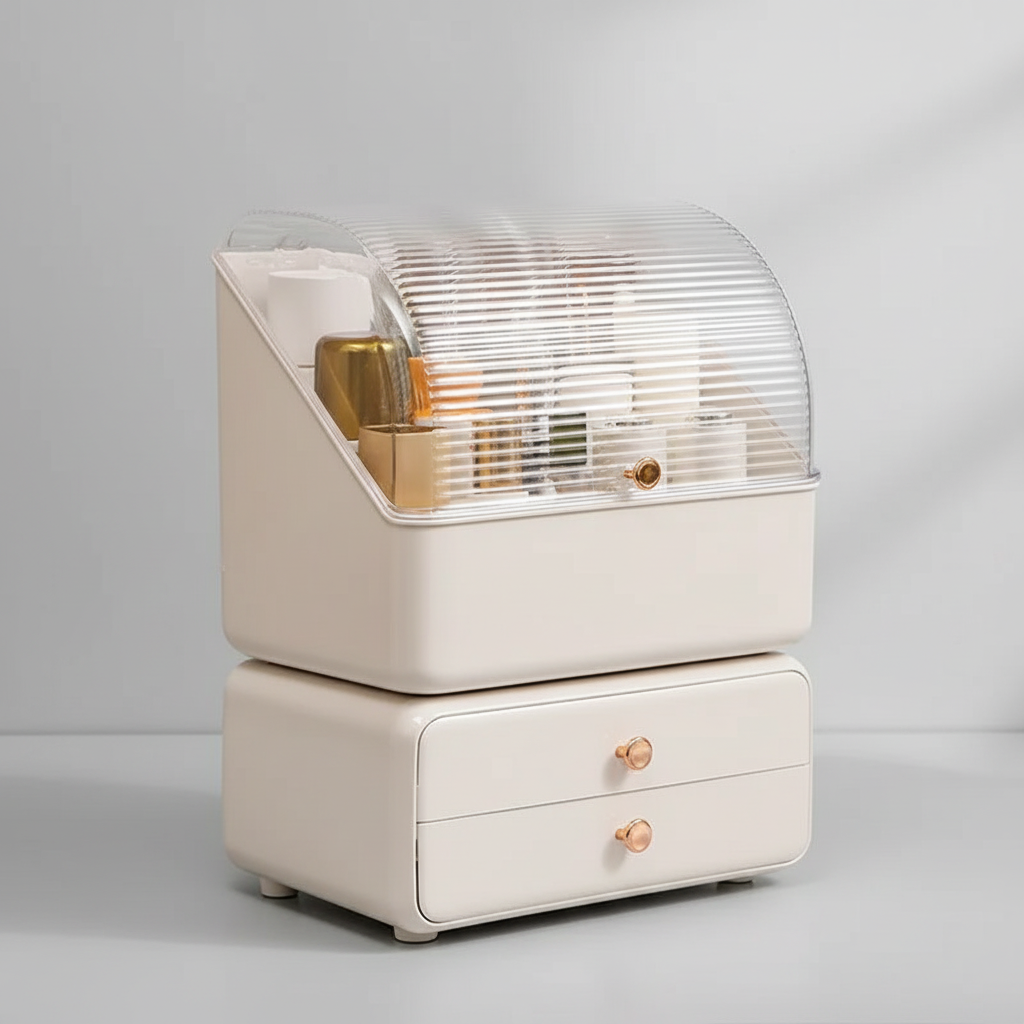 Dustproof Cosmetic Organiser Box