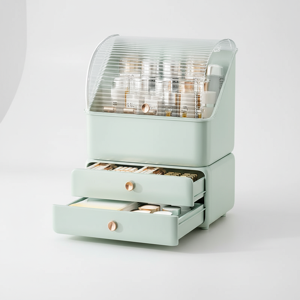 Dustproof Cosmetic Organiser Box