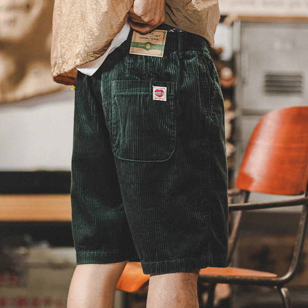 Image of Earl | Men's Drawstring Corduroy Shorts