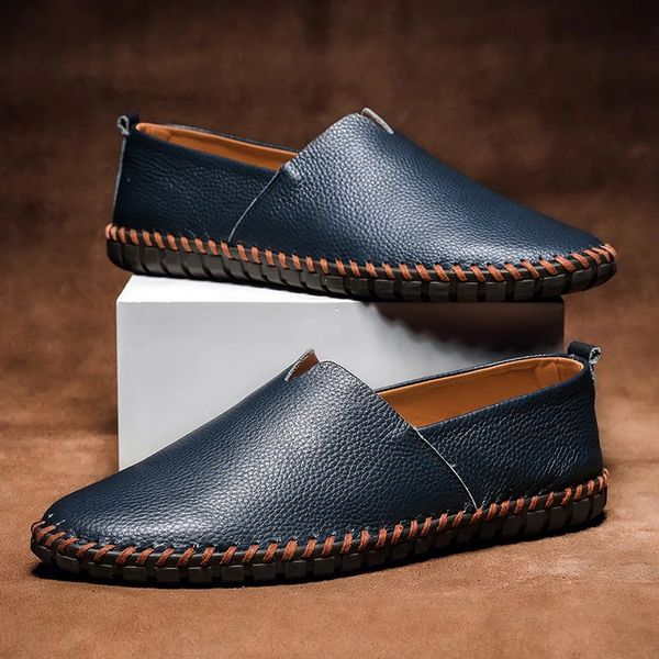 Image of Eddie | Men's Slip-On Leather Loafers