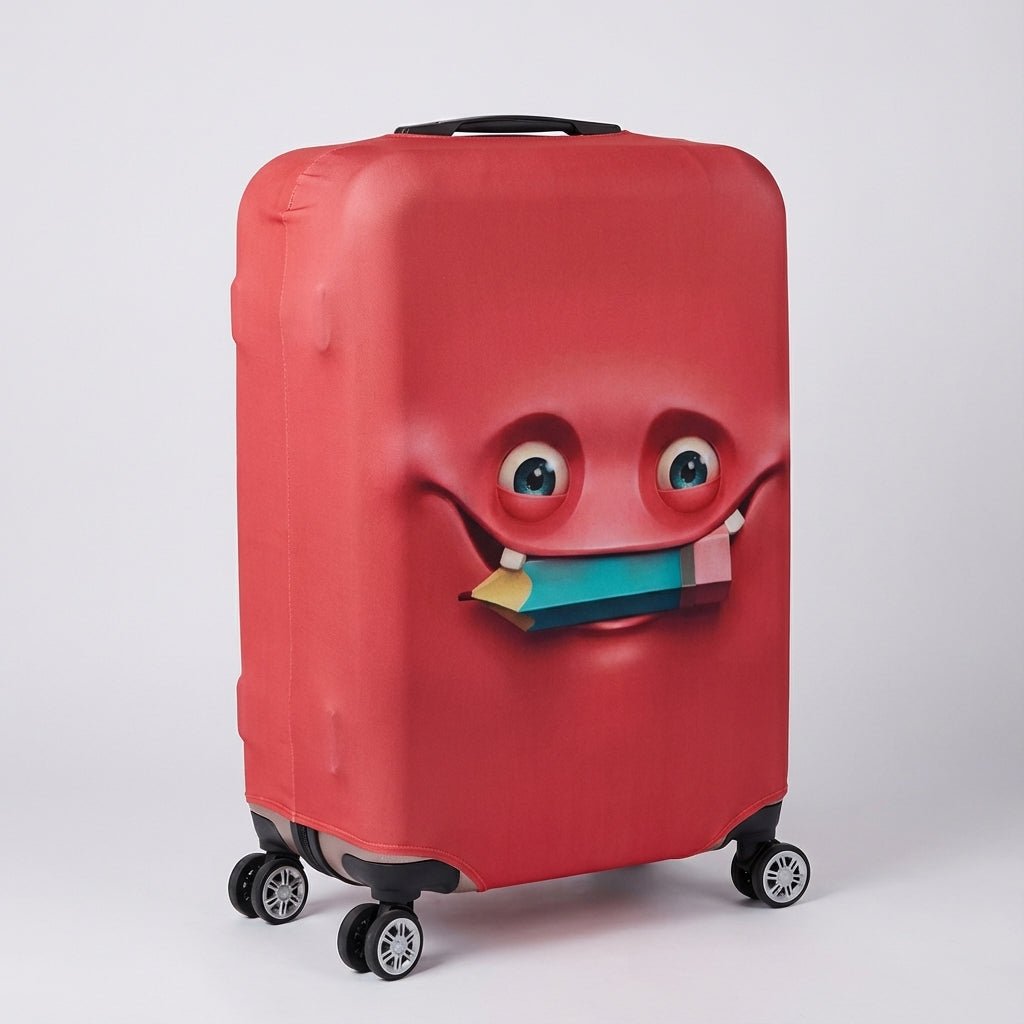 Elastic Printed Luggage Cover