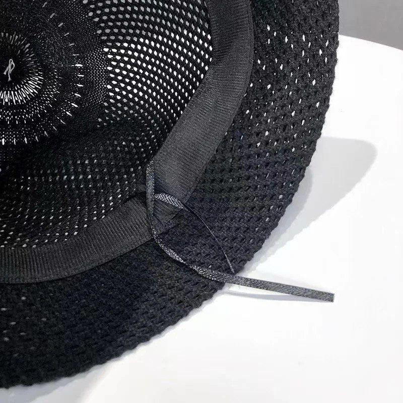 Elegant Retro Beach Straw Hat for Women