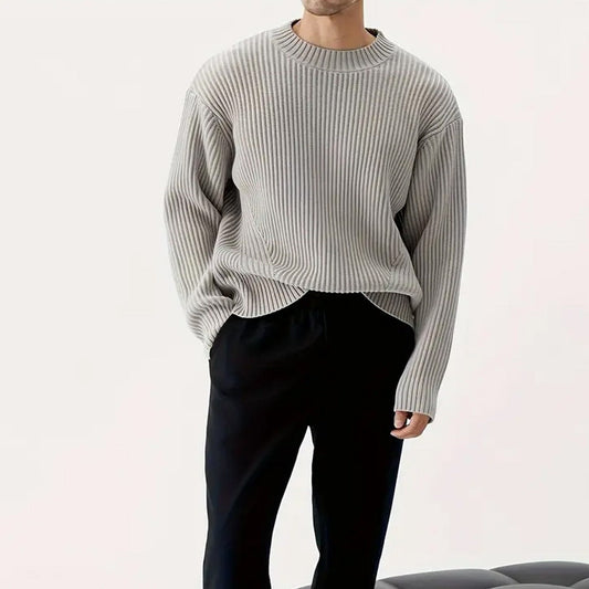 Image of Eli | Men's Crew Neck Oversized Sweater