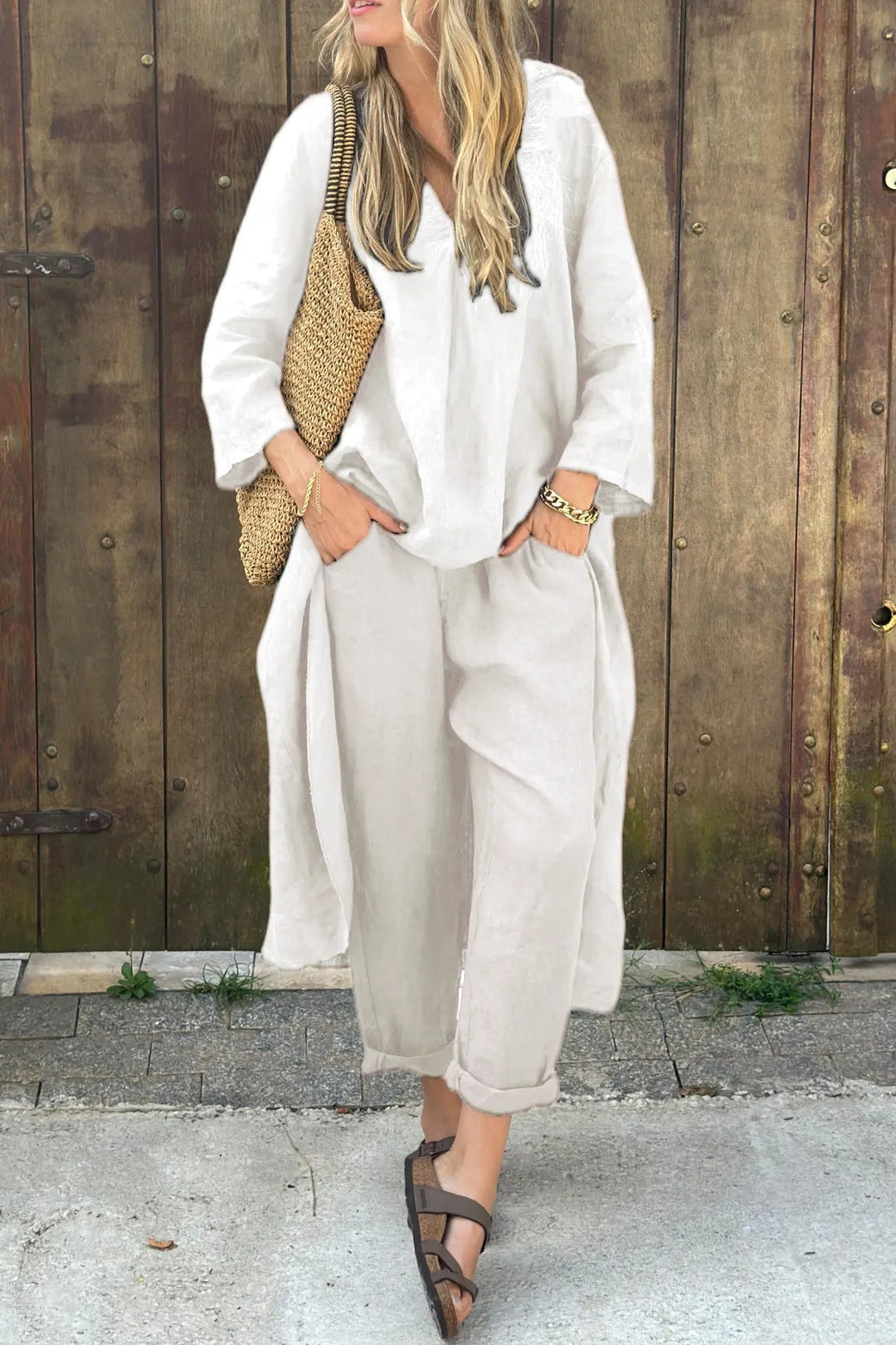 Image of Erica | Women's Relaxed Fit Two-Piece Set