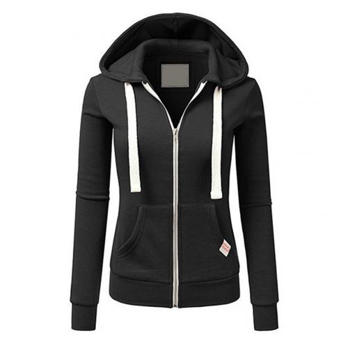 Image of Eva | Women's Full Zip Fitted Hoodie