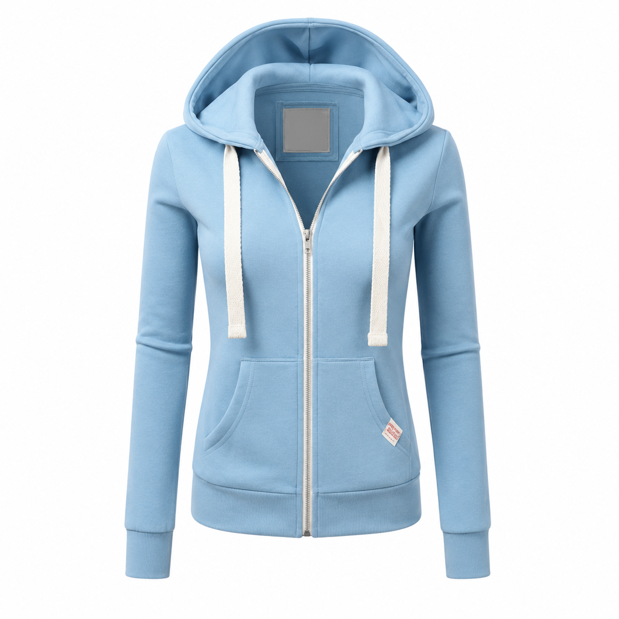 Eva | Women's Full Zip Fitted Hoodie - Image 1