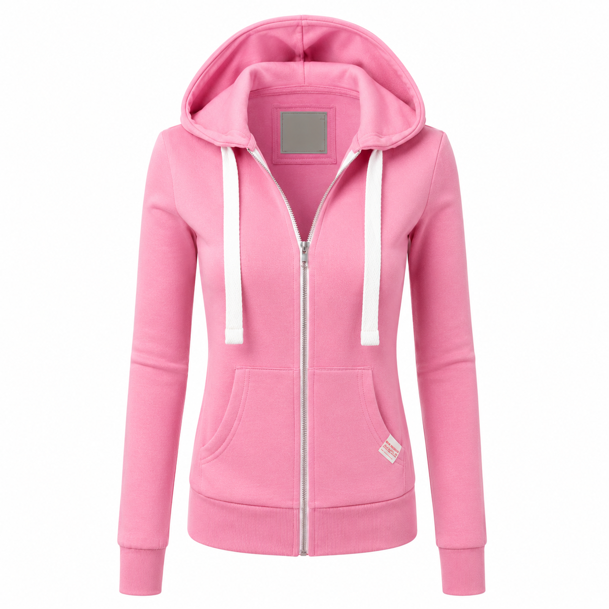 Eva | Women's Full Zip Fitted Hoodie - Image 1