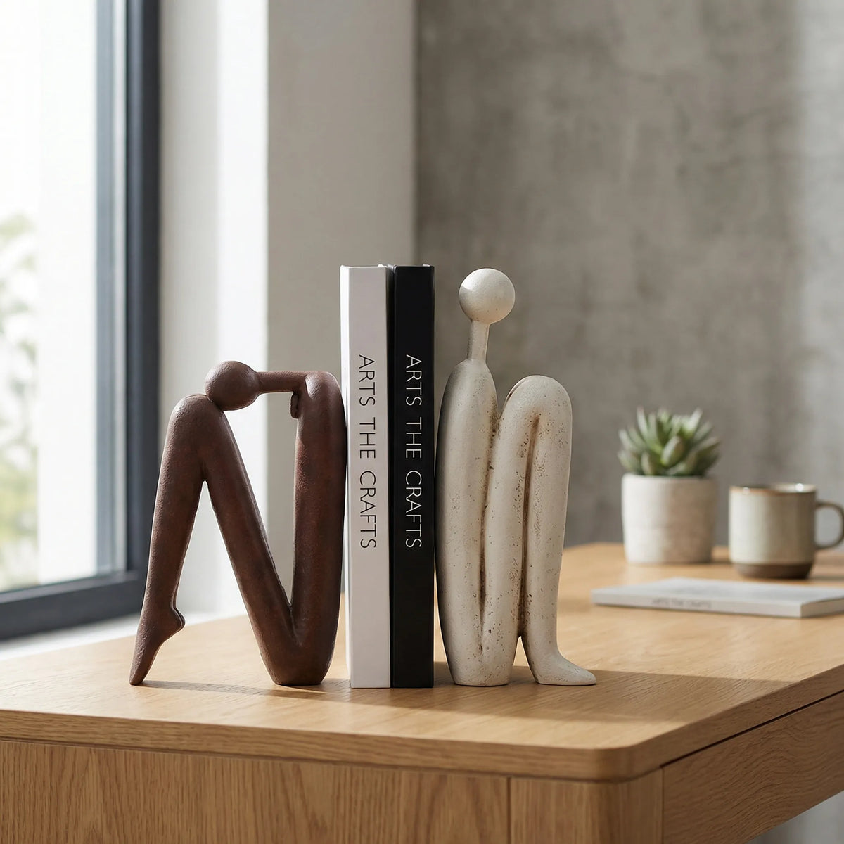 Figurine Bookend Set (Pair)