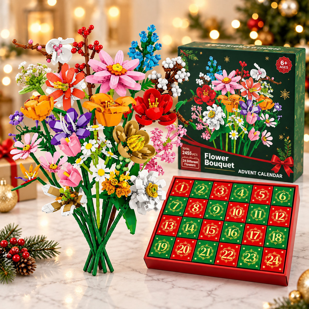 Flower Advent Calendar 2026 – Build Your Own Magical Christmas Bouquet