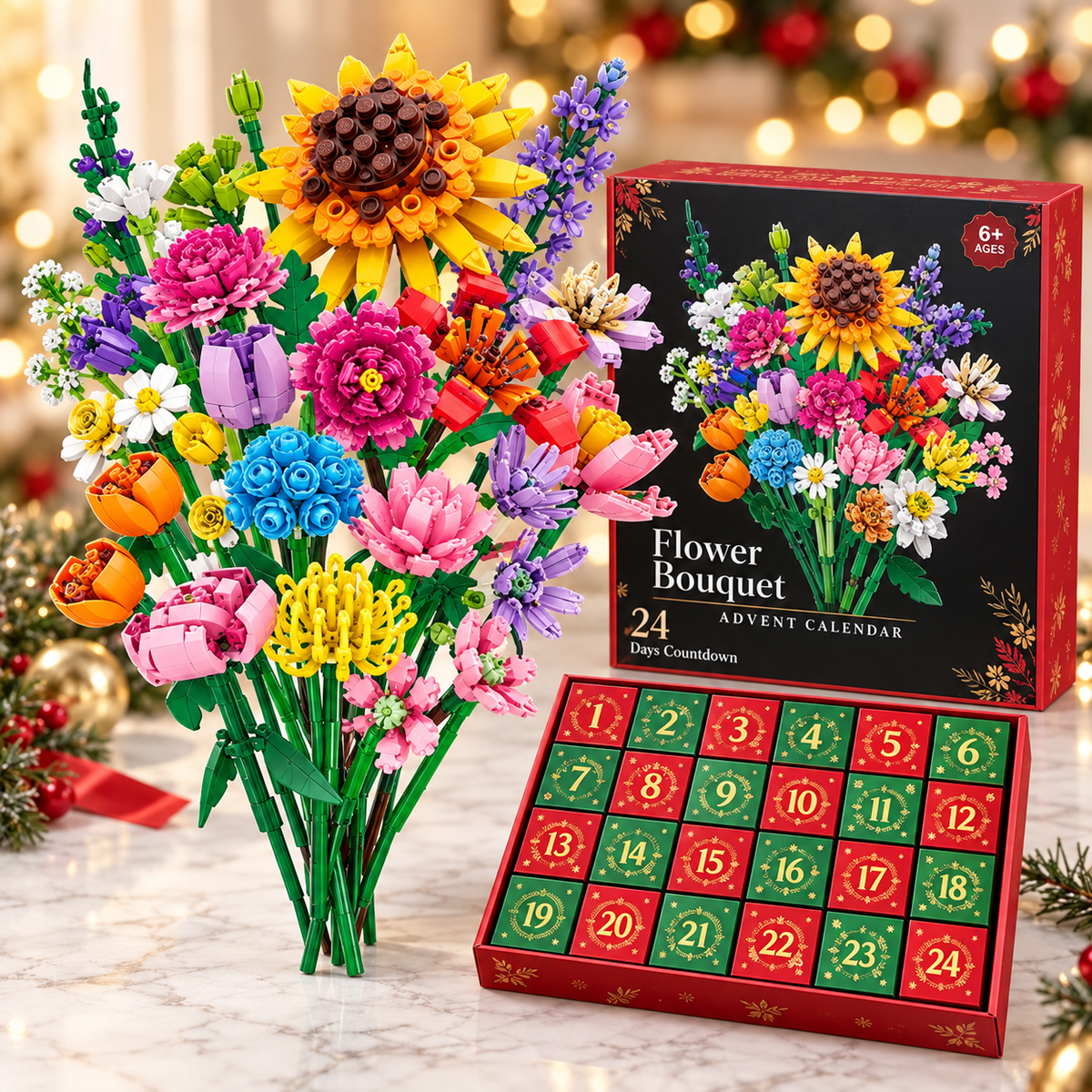 Flower Advent Calendar 2026 – Build Your Own Magical Christmas Bouquet