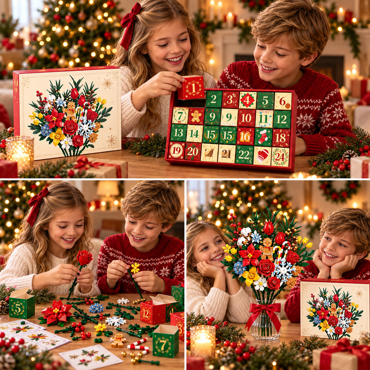 Flower Advent Calendar 2026 – Build Your Own Magical Christmas Bouquet