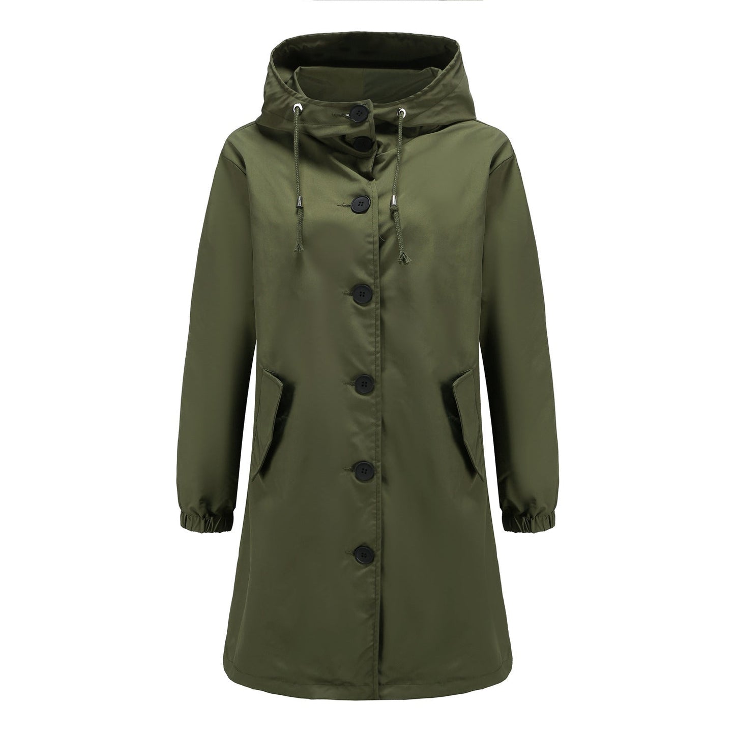 Image of Frances | Women's Hooded A-Line Coat