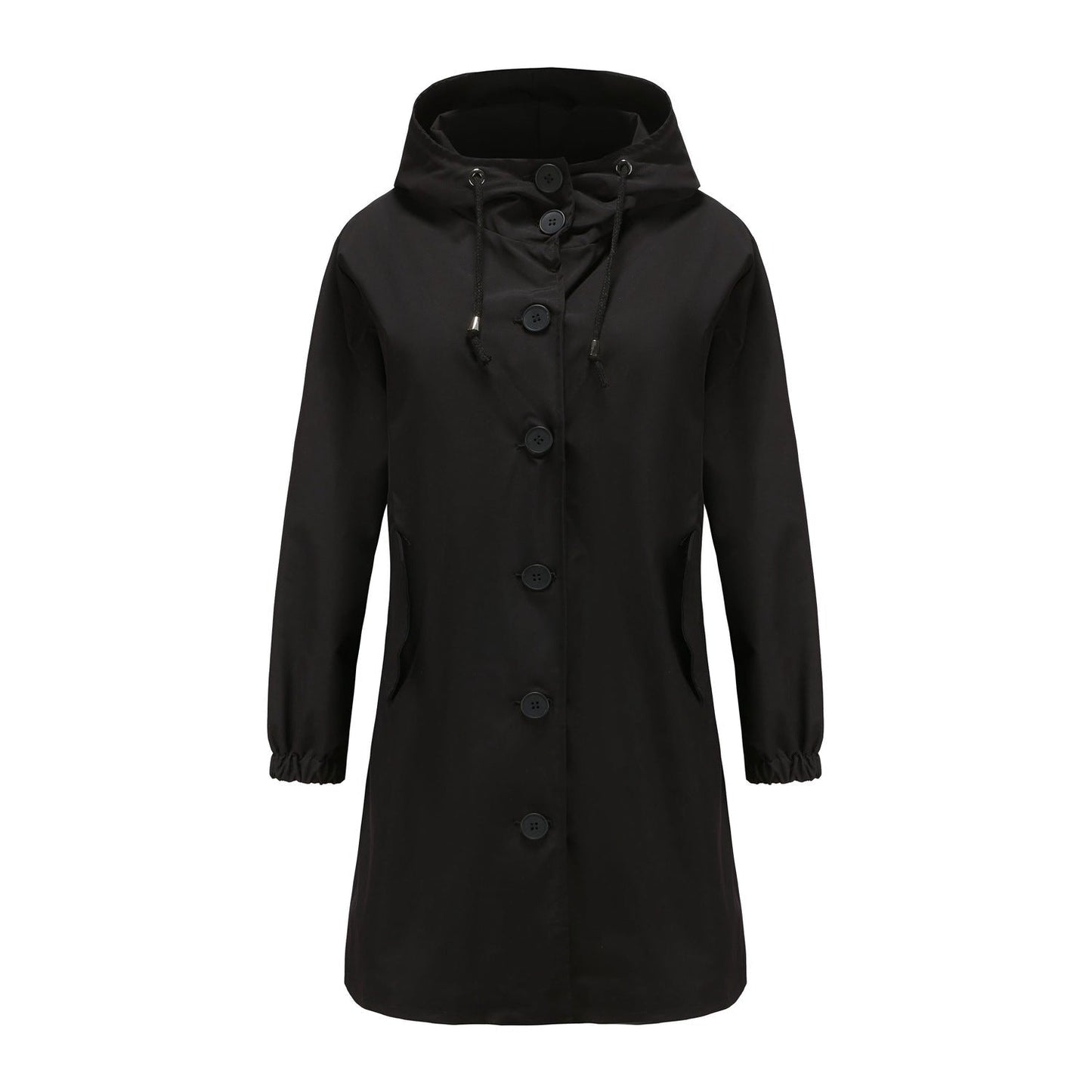 Image of Frances | Women's Hooded A-Line Coat