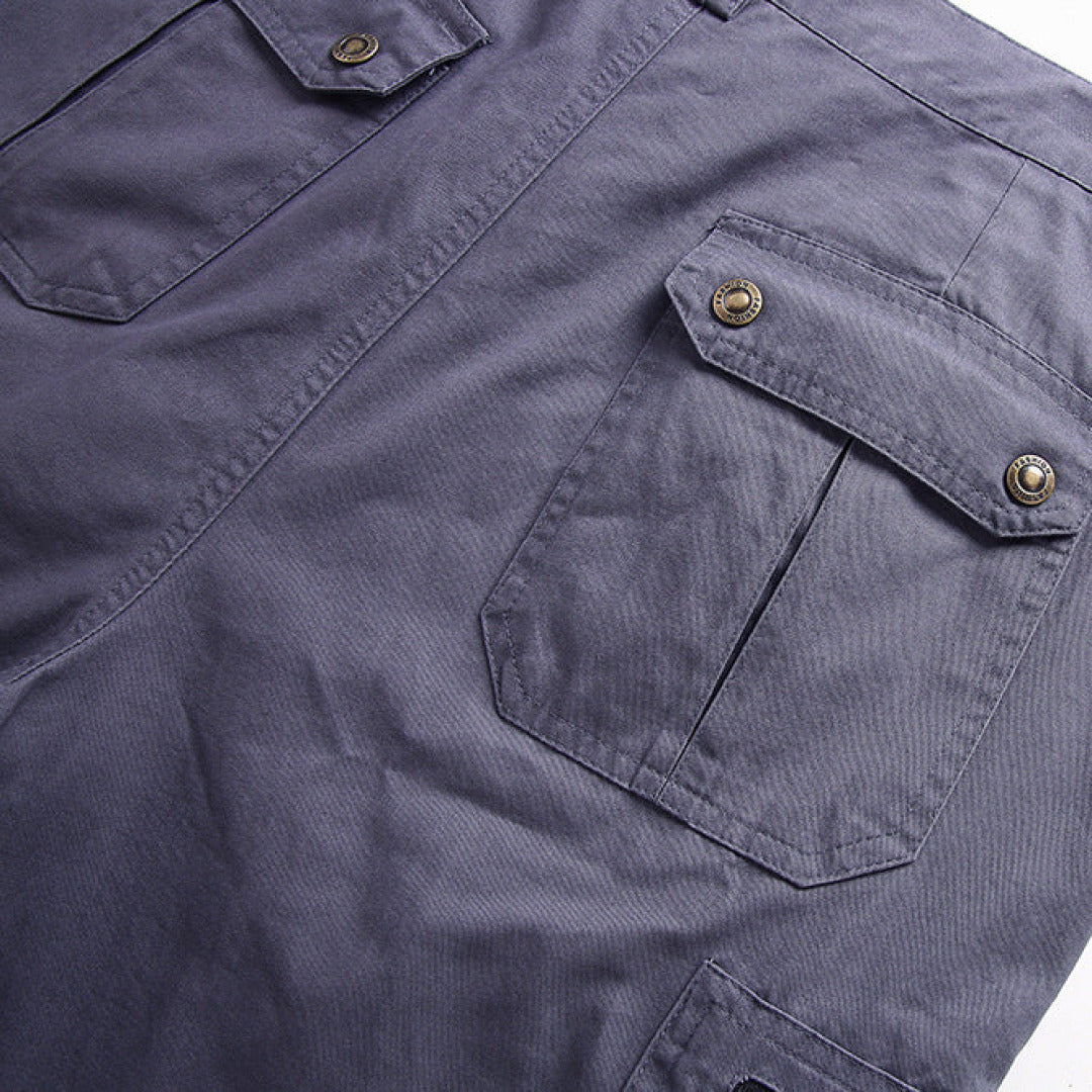 Image of Francis | Men's Cargo Knee-Length Shorts