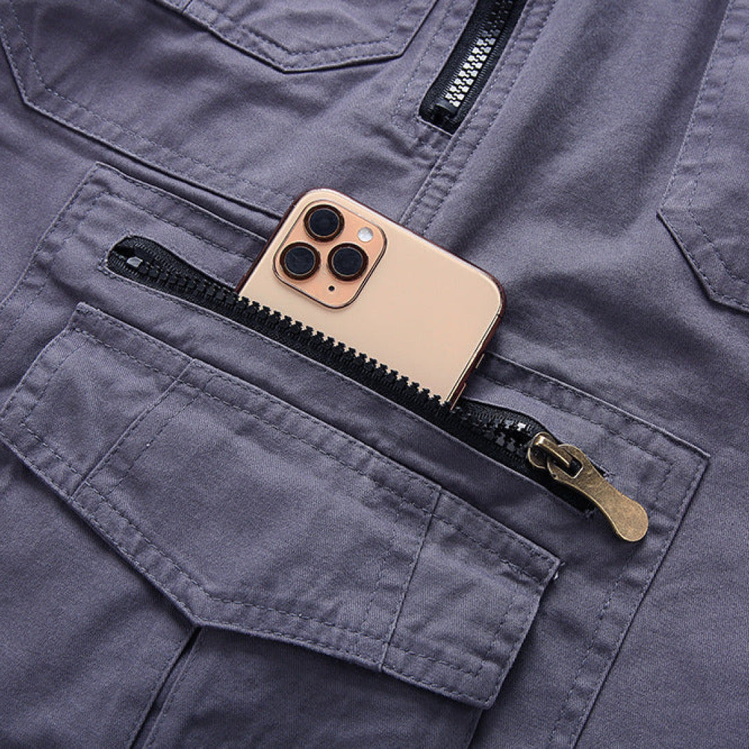 Image of Francis | Men's Cargo Knee-Length Shorts