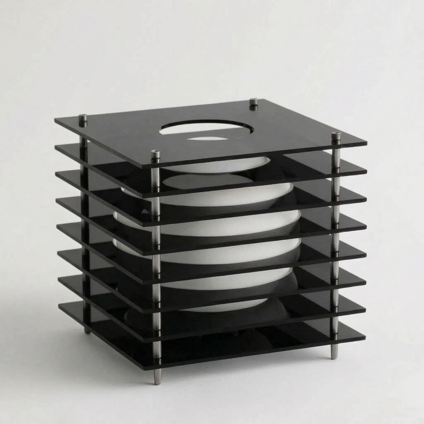 Geometric Layered Table Lamp