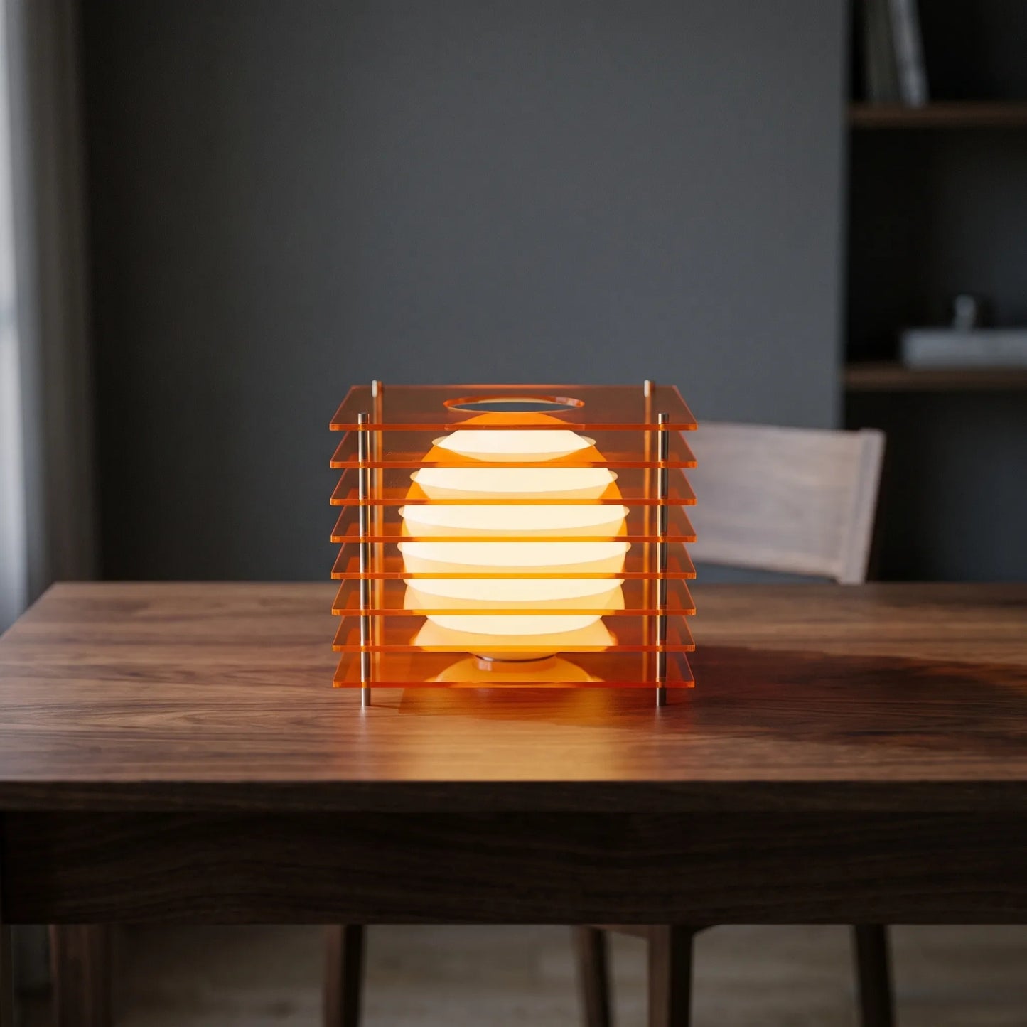 Geometric Layered Table Lamp