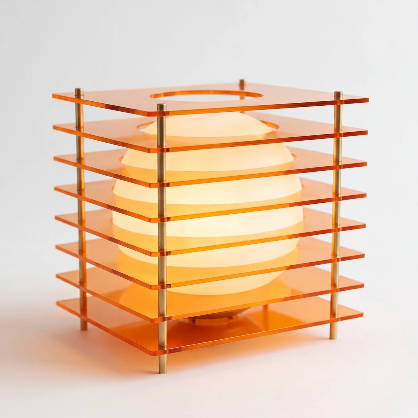 Geometric Layered Table Lamp