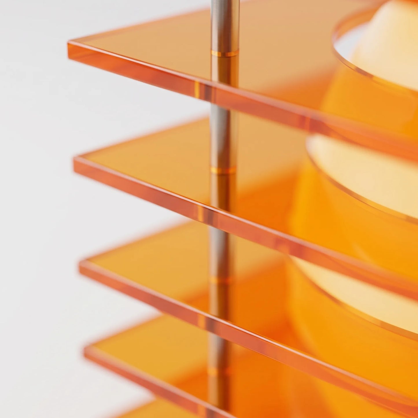 Geometric Layered Table Lamp